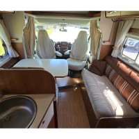 Mc louis MC4-60 Fiat Ducato 131PK Hefbed 4Persoons Tv+Schotel Luifel Zonnepaneel Bearlock HeoSafe Ringverwarming XL Garage Fietsendrager Lift 95000KM Foto #26