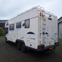 Fiat euramobil / 6P / Camper / STAPELBED / 2x airco + GARAGE Foto #2