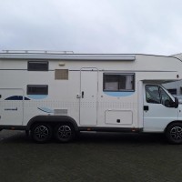 Fiat euramobil / 6P / Camper / STAPELBED / 2x airco + GARAGE Foto #6