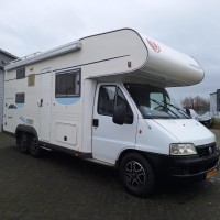 Fiat euramobil / 6P / Camper / STAPELBED / 2x airco + GARAGE Foto #7