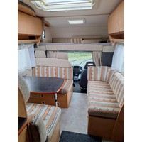 Fiat euramobil / 6P / Camper / STAPELBED / 2x airco + GARAGE Foto #13
