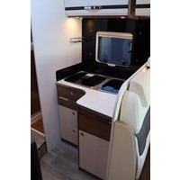 Dethleffs TREND T 7057 130pk Automaat | Lengtebedden | Omvormer | Elektrisch Hefbed | Gescheiden douche | Bearlock | Zonnepaneel | Luifel | Foto #32