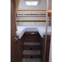 Dethleffs TREND T 7057 130pk Automaat | Lengtebedden | Omvormer | Elektrisch Hefbed | Gescheiden douche | Bearlock | Zonnepaneel | Luifel | Foto #36