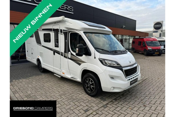 Knaus 650MEG Platinum 165PK Enkele Bedden Luifel Lift-Fietsenrek Seitz