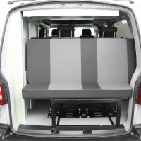 Volkswagen Transporter Buscamper 2.0TDI 150Pk Euro-6 Lang Inbouw nieuw California-look | 4-zitpl./4-slaapplaatsen | Slaaphefdak |NW.STAAT Foto #6