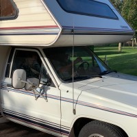 Toyota buscampers HL-LUX K6 KAMPEERAUTO uit 1988 Foto #1