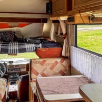 Toyota buscampers HL-LUX K6 KAMPEERAUTO uit 1988 Foto #13