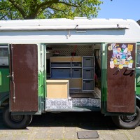 Volkswagen campers LT28D met hoog dak uit 1986 Foto #14