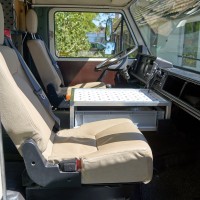 Volkswagen campers LT28D met hoog dak uit 1986 Foto #9
