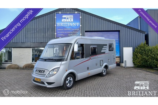 Hymer EX 522.. 2008 dwarsbed