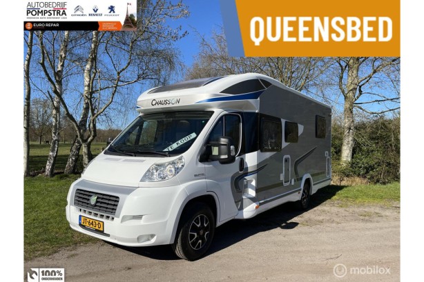 Chausson TITANIUM 728EB/5 PERSOONS/2x AIRCO/QUEENSBED/HEFBED