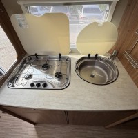 Hymer Capron T 337 elek fietsendrager,enkele bedden Foto #29