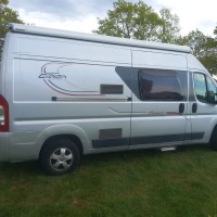 Fiat campers EC 323  hymer uit 2009 Foto #1
