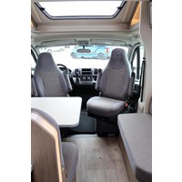 Carado T448 140pk Automaat | Pro + Pakket | Lengtebedden | Luifel | Grote garage | Hefbed | Nieuw uit voorraad leverbaar |Panoramaraam | Foto #24