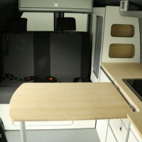 Volkswagen Transporter 6.1 Buscamper 2.0TDI 150Pk Aut/ DSG-7 Inbouw nieuw California-look | 4-Pers | Slaap-hefdak |NWST Foto #6