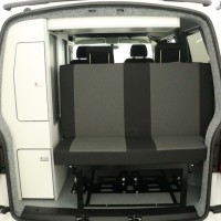 Volkswagen Transporter 6.1 Buscamper 2.0TDI 150Pk Aut/ DSG-7 Inbouw nieuw California-look | 4-Pers | Slaap-hefdak |NWST Foto #9