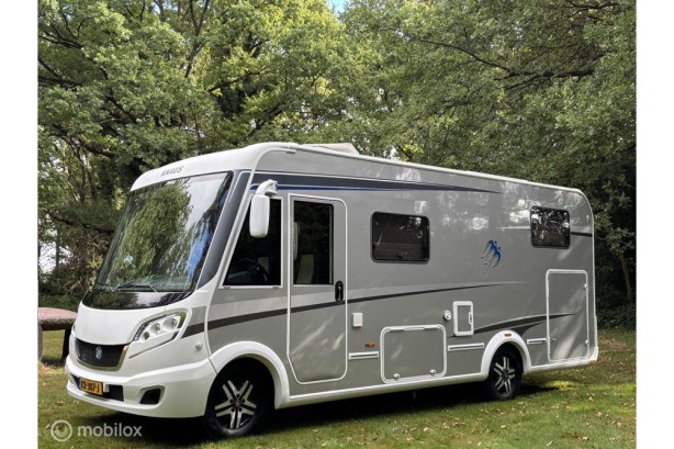 Knaus 650 MEG Sky plus Fiat 2.3 150Pk Automaat | Enkele-bedden | Hef-bed | Dak-airco |Douche/wc | XXL Garage | Schotel-TV|TOPSTAAT