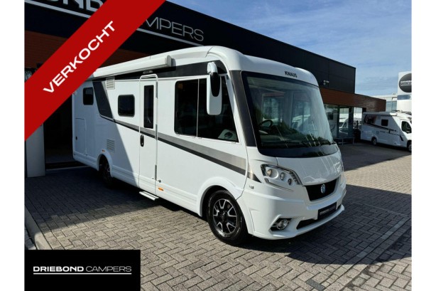 Knaus 650 MEG Platinum Automaat Enkele Bedden Zonnepaneel Luifel