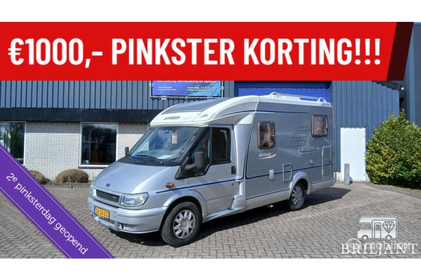 Hymer TEILINTEGRIERT HV 522..  2006 dwarsbed