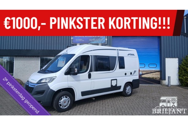 Possl citroën.. 2017 buscamper dwarsbed