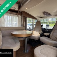 Hymer B 588 Automaat Enkele Bedden Hefbed 2X Airco Omvormer Zonnepaneel Foto #30