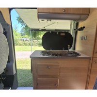 Knaus Boxstar 600 Luifel Trekhaak Airco Bearlock 4 Persoons Cruise Control Dwarsbed Nette staat!! Foto #36