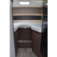 Carado T448 140pk Automaat | Pro + Pakket | Lengtebedden | Luifel | Grote garage | Hefbed | Nieuw uit voorraad leverbaar |Panoramaraam | Foto #16