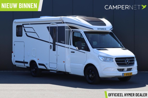Hymer BMC-T 600 Whiteline 170pk Automaat | Lengtebedden | Lithium | Omvormer | SLC chassis | Bearlock | Trekhaak | Luifel |