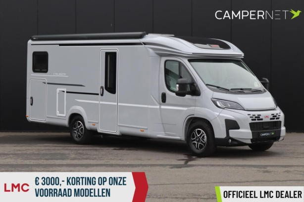 Lmc Cruiser 750 EF 180pk Automaat | Dieselverwarming | Face to face | LED Koplampen | Lengtebedden | Gescheiden douche | Nieuw uit voorraad leverbaar |