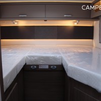 Carado T448 140pk Automaat | Pro + pakket | Hefbed | Nieuw uit voorraad leverbaar | Luifel | Lengtebedden | Grote garage | Panoramaraam boven cabine | Foto #15