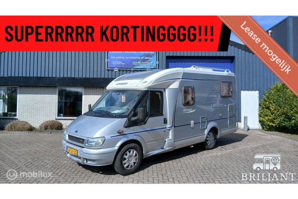 Hymer TEILINTEGRIERT HV 522..  2006 dwarsbed