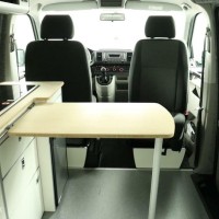 Volkswagen Transporter Buscamper 2.0TDi 102Pk Euro-6 Inbouw nieuw California- look | 4-slaapplaatsen | Slaaphefdak | NIEUWSTAAT Foto #7