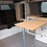Volkswagen Transporter Buscamper 2.0TDI 140Pk DSG-7 Lang California-look | 4-zitpl./4-slaapplaatsen | Slaaphefdak |NW.STAAT Foto #2