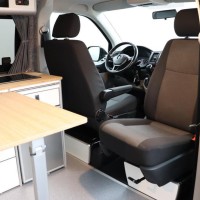 Volkswagen Transporter Buscamper 2.0TDI 140Pk DSG-7 Lang California-look | 4-zitpl./4-slaapplaatsen | Slaaphefdak |NW.STAAT Foto #9