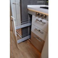 Hymer B-ML I 780 170pk Automaat | Alde verwarming | Levelsysteem | BOMVOL | Lengtebedden | Lithium | Hefbed | Omvormer | Dakairco | 5G Wifi router | Luifel | Stoelverwarming | Oven | Gescheiden douche | Gas aansluiting buiten | Foto #73