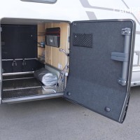 Hymer B-ML I 780 170pk Automaat | Alde verwarming | Levelsysteem | BOMVOL | Lengtebedden | Lithium | Hefbed | Omvormer | Dakairco | 5G Wifi router | Luifel | Stoelverwarming | Oven | Gescheiden douche | Gas aansluiting buiten | Foto #29