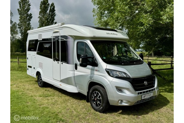 Hobby Optima De Luxe T65 GE Silverline | Lengtebedden | Luxe