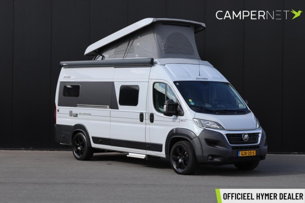 Hymer Yellowstone 180pk Automaat | Lithium | Hefdak | Omvormer | BOMVOL | Thule swing | Lengtebedden | Standairco | Luifel | Luchtvering |