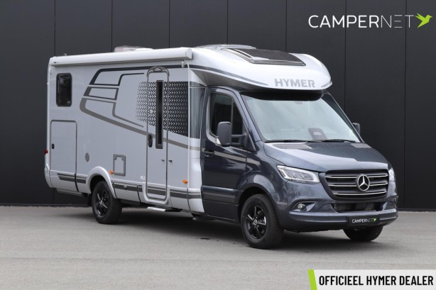 Hymer BMC-T 680 170pk Automaat | Premium pakket | Lengtebedden | Gescheiden douche | Hymer SLC Chassis | Nieuw uit voorraad leverbaar | Lithium | Crystal Silver | Facelift BMC |