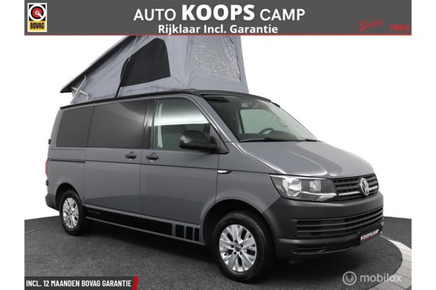 Volkswagen Transporter Buscamper 2.0TDi 102Pk Inbouw nieuw California- look | 4-slaapplaatsen | Slaaphefdak | NIEUWSTAAT