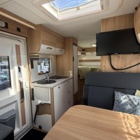 Dethleffs T 6611 Advantage Automaat Enkele Bedden Zonnepaneel Luifel Foto #33