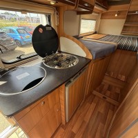 Hymer HV562 SILVER LINE lengtebed in top staat Foto #24
