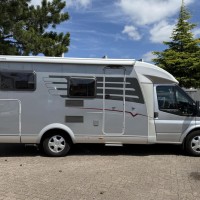 Hymer HV562 SILVER LINE lengtebed in top staat Foto #30