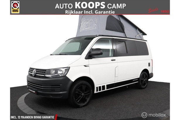 VW Transporter Buscamper 2.0TDi 102Pk Inbouw nieuw California-look 4-slaapplaatsen | Slaaphefdak | NIEUWSTAAT