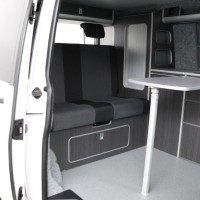 VW Transporter Buscamper 2.0TDi 102Pk Inbouw nieuw California-look 4-slaapplaatsen | Slaaphefdak | NIEUWSTAAT Foto #1