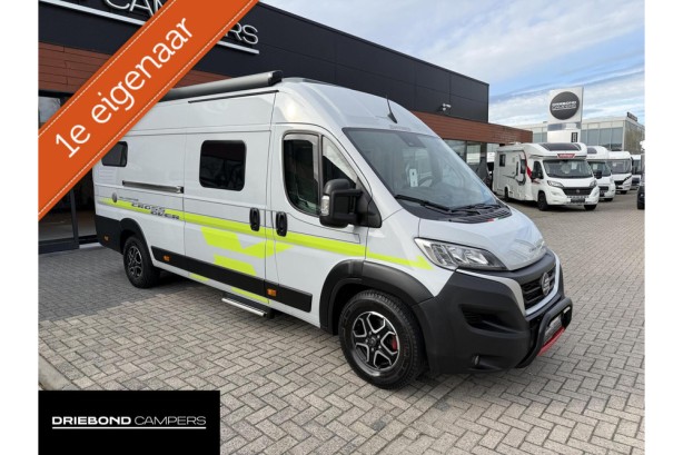 Hymer Yellowstone Cross-Over 180PK 9T-Automaat Enkele Bedden Zonnepanelen