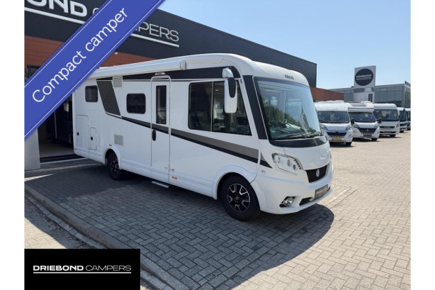 Knaus 650 Meg Platinum 9T-Automaat Enkele Bedden Hefbed Trekhaak