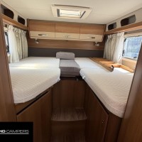Knaus 650 Meg Platinum 9T-Automaat Enkele Bedden Hefbed Trekhaak Foto #2