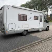 Bürstner Delfin T700 Enkele Bedden Zonnepaneel Luifel Fietsenrek Foto #24