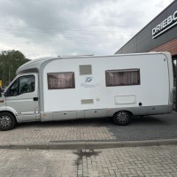 Bürstner Delfin T700 Enkele Bedden Zonnepaneel Luifel Fietsenrek Foto #26